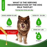 Milk Thistle for Dogs | Dog Liver Supplement for All Ages and Breeds | Here is Only Herbal Composition | + Attractive and Super Yummy Bacon Flavor | 2 Oz