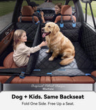 Rorhxia Dog Seat Cover for Backseat, [Safe, Comfort and Large Space], L