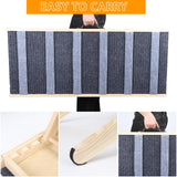 Dog Ramp, Folding Portable Pet Ramp for Dogs and Cats, 43.3" Long High Traction Dog Ramps for Car Bed Couch, 5 Adjustable Height from 15.35” to 23.23”, Rated for 132 lbs