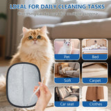 sonluk 2PCS Pet Hair Removal Glove for Dogs&Cats,Upgraded 5-Finger Electrostatic Pet Hair Remover,Reusable Magic Brush Pet Hair Removal Tool for Laundry,Carpets,Sofa Gaps,and Car Seats