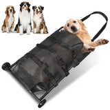 Pet Transport Large Dog Stretcher Max Loading 250lbs Stretcher with Noiseless Wheels, 45 x 22 Inch Animal Carry Stretcher for Emergency Use