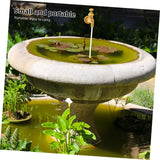 Alipis Outdoor Water Fountain Decor Sturdy Faucet Fountain Craft Lucky Decor for Home