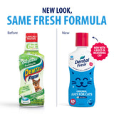 Dental Fresh Cat Water Additive, Tuna Flavor Dental Care – Easy Oral Care, Cleaner Teeth, Fresh Breath and Tartar Support for Cats