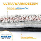 Self Warming Cat Bed Self Heating Cat Dog Mat 24 x 18 inch Extra Warm Thermal Pet Pad for Indoor Outdoor Pets with Removable Cover Non-Slip Bottom Washable Non Electric