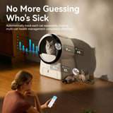 CATLINK Scoop Robot Pro Self-Cleaning Litter Box, AI Cameras, 4L Refiller