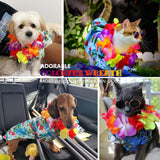 KUCDBUN Dog Pool Float, Funny 6-in-1 Inflatable Dog Floats for Pool, Pet Floatie Raft for Small Dogs, Puppy and Doggies, Pink Flamingo