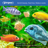 Gargeer 3oz African Cichlid Fish Food for Advanced Breeders. Complete African Cichlid Gel Diet for Both Juveniles & Adults. Made in The USA Using Premium Ingredients, Wild Nutrition Gourmet Formula
