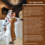 Googipet Premium Hip and Joint Supplement for Dogs - Glucosamine Soft Chews w/Green Lipped Mussels for Dogs, Dog Joint Supplement Turmeric for Mobility, Ages, & Breeds
