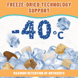 Just Try 16OZ Freeze-Dried Dog Treats Mixed Flavors for Dogs & Cats Raw Single Ingredient Chicken,Salmon, Beef Liver,Chicken Liver,Chicken Heart,Duck,Cod,High Protein Grain-Free Training Treats