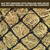 MIYABALA Hay Net for Horses,Slow Feed Hay Bag for Horses Goat Sheep,Hanging Hay Feeder Bag for Horses Stable Stall Paddock Rest Toy