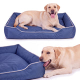 Den&Den Soft Dog Bed 39.4" W for Large Dogs & Cats, High-Density Support