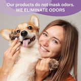 Pet Odor Eliminator Spray (8oz/236ml) – Cedar Scent Pet Odor Remover for Dog & Cat Urine, Carpet, Bedding & Strong Pet Smells, Natural Neutralizer for Home & Pet Areas