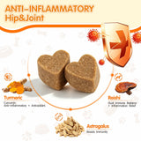 Petnanny Turkey Tail Mushroom Chews for dogs, Natural Herbal Mushroom Supplement with Turkey Tail, Reishi & Matsutake, Immune Support for Lumps & Bumps, Joint Comfort & Digestive Health,Chicken Flavor