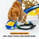 Embark Dog Treat Pouch - Waterproof Training Bag & Portable Water Bowl