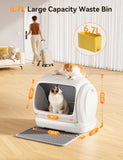 Meowant Self-Cleaning Cat Litter Box, 106L Large Capacity for Multiple Cats