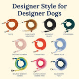 Midnight Hands-Free Rope Leash