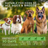 Gargeer Lawn Saver Chews for All Dog Breeds and Ages. Protect Your Grass with Balanced Urine Ammonia and Nitrogen Levels. Vet Created - 150 Duck Flavored Soft Chews. Made in the USA. Enjoy!