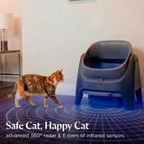 BISSELL CleanWell Automated Cat Litter Box, OdorVault, 4393