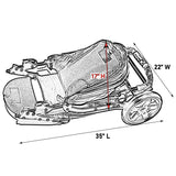 Pet Gear No-Zip AT3 Pet Stroller for Cats/Dogs, Sea Salt