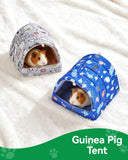 Rodizoo 2 PCS Hamster Hideout Hamster House,Washable Guinea Pig Cage Small Animal Cage Accessories for Mouse Chinchillas Hamsters Hedgehogs Ferrets Bearded Dragons and Rats