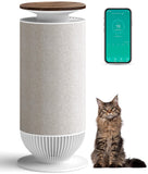 Petbobi Air Purifiers for Home Pets - H13 True HEPA Air Purifier for Large Room, Airborne Pet Hair and Odors, 360° Intake with PM2.5 Monitor, Smart App Control, Quiet Operation, Pet Lock
