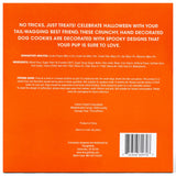 Thoughtfully Pets, Halloween Dog Cookies Gift Set, Crunchy Peanut Butter Dog Treats, Includes Hand Decorated, Spooky Themed Dog Biscuits, Set of 8