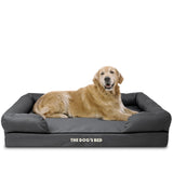 The Dog’s Bed Orthopedic Memory Foam Dog Bed with Bolsters for XL Dogs