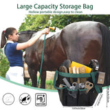 TERPUP Horse Grooming Kit 13 Piece, Horse Brushes for Grooming Supplies Set with Organizer Bag, Horse Brush & Curry Comb for Effective Cleaning, Gift for Horses Riders Beginners