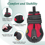 Strap-On Drop Foot Brace (No Knuckling Boot Brace) for Dogs— Corrective Dog Shoes to Safely Lift Toes for Foot Issues, Arthritis, and improving Walking gait in Dogs(XL)