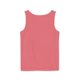 Purple Dog Graphic Tank Top — Cute Pup Illustration