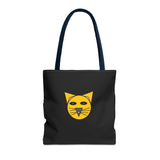 Playful Cat Face Tote Bag - Fun and Unique Design for Animal Lovers