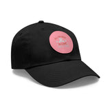 Hat with Leather Patch — "for the love of pets"