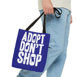 Adopt Don't Shop Tote Bag – Animal Rescue Advocacy Canvas Tote