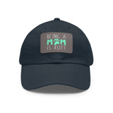 Mom Dog Lover Dad Hat with Leather Patch