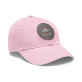 Hat with Leather Patch — "for the love of pets"