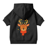 Festive Reindeer Pet Hoodie