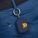 Cat Face AirPods Case — Cute Yellow Cat Keyring Cover for AirPods & AirPods Pro