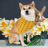 Easter Cute Cartoon Dog Bandana Collar — Cute Cartoon Dog Pet Bandana for Easter