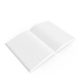 Paw Print Hardcover Journal — Cute Orange Pet Paw Notebook for Notes & Gifts