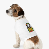 Rasta Marley Dog Tank — Reggae Graphic Pet Shirt