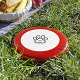 Frisbee — Cute Paw Print Dog Lover Flying Disc
