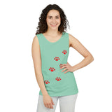Paw Print Tank Top for Pet Lovers