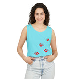 Paw Print Tank Top for Pet Lovers