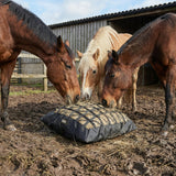 MIYABALA Hay Bag for Horses,Ultra-Slow Feed Hay Bag for Ground Feeding,Designs for Horses,Goats,Cows,Premium 1680D Oxford Cloth,Easy to Fill and Hang with Wide Opening and Adjustable Straps (1)