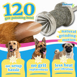 Diamondg Dog Nail Grinder Bit, 1 Pack - Compatible with Dremel, Diamond Bit for Pet Nails with 80 Grit Body & 120 Grit Polishing Bowl - Ideal for Small Dogs Under 30lbs., Standard Little Lola