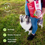 smallbatch Freeze Dried Dog Treat or Topper with Probiotics, Beef 7oz