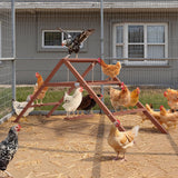 PETSFIT Wooden Chicken Roosting Bars for 10-12 Chickens, Easy Assembly