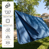 Bedsure Waterproof Couch Cover for Dogs Washable - Waterproof Blanket for Couch Sofa Cozy, Lightweight Furniture Protector for Pet Cat Quick Drying Puppy, Navy, 30x70IN