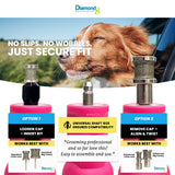 Diamondg Cordless Dog Nail Grinder with Quiet Sound & LED Tip for Large & Small Dogs, 4hrs. Runtime - Electric Dog Nail Trimmer, Heavy Duty Rotary Tool Alternative to Toenail Clippers & Filers