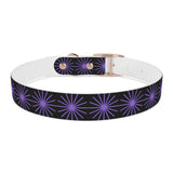 Purple Star Dog Collar — Adjustable Pet Collar with Star Pattern